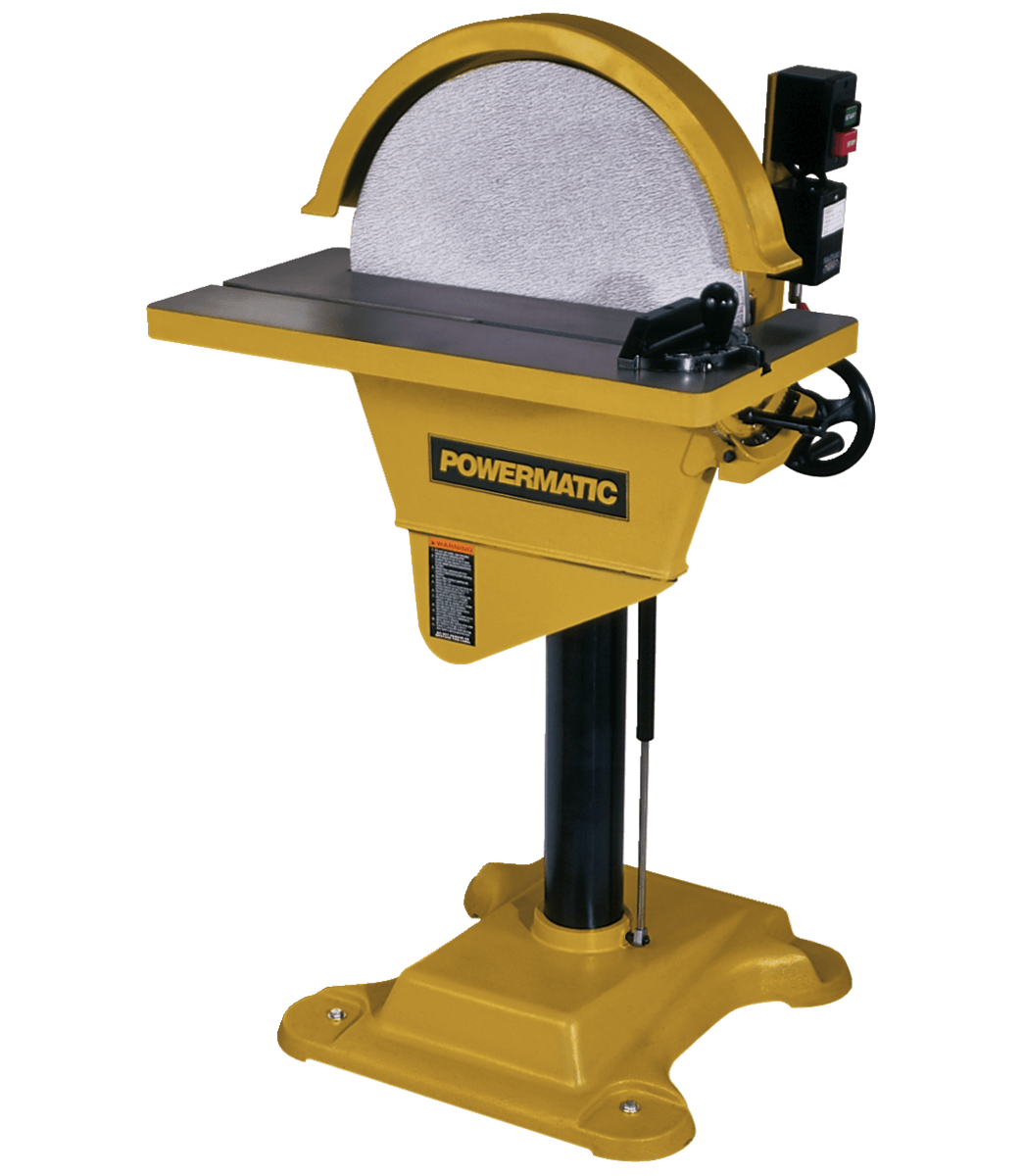 DS20 Disc Sander, 3HP 3PH 230 - Powermatic