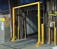 Economical Overhead Door Warning Barriers - Vestil