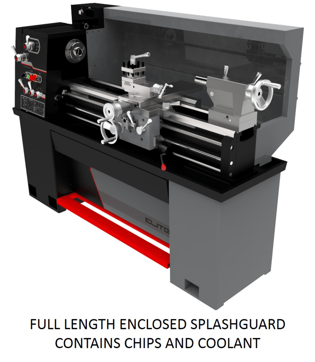 Elite 13" x 40" EVS Lathe With ACU-RITE 303 DRO With Collet Closer | E-1340VS - Jet