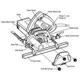 ESC-125 Wet/Dry Stone Cutter - Alpha Tools