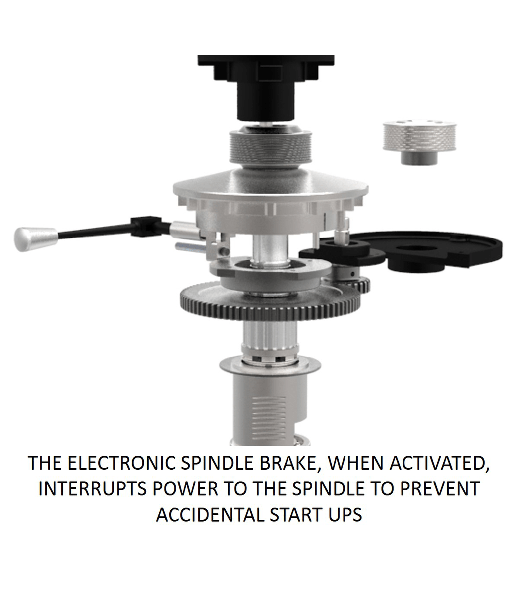 EVS-949 Mill with 2-Axis ACU-RITE 203 DRO and Servo X, Y, Z-Axis Powerfeeds - Jet