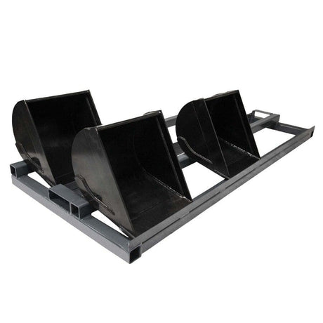 Excavator Bucket Storage Racks - Arrow Material Handling