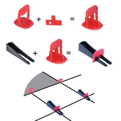 EZ Wedge Leveling System - Alpha Tools