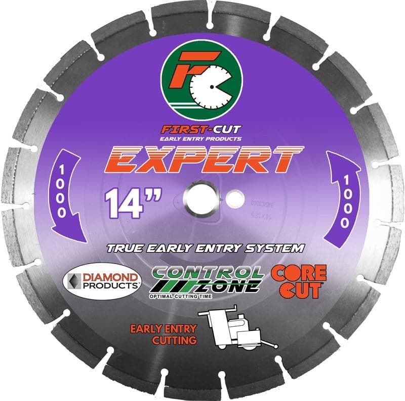 First-Cut EXPERT Early Entry Blades - Diamond Products