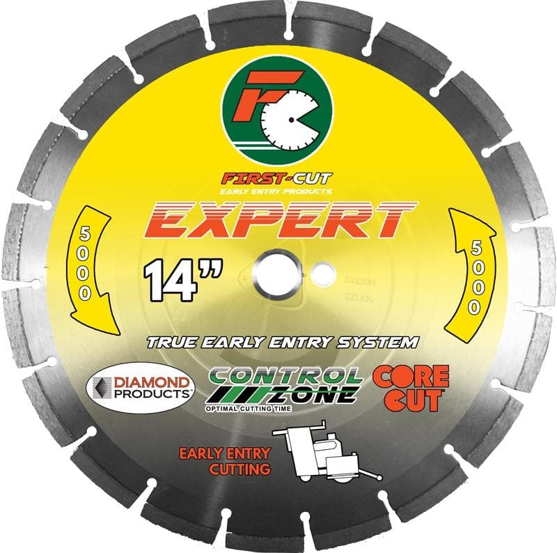 First-Cut EXPERT Early Entry Blades - Diamond Products