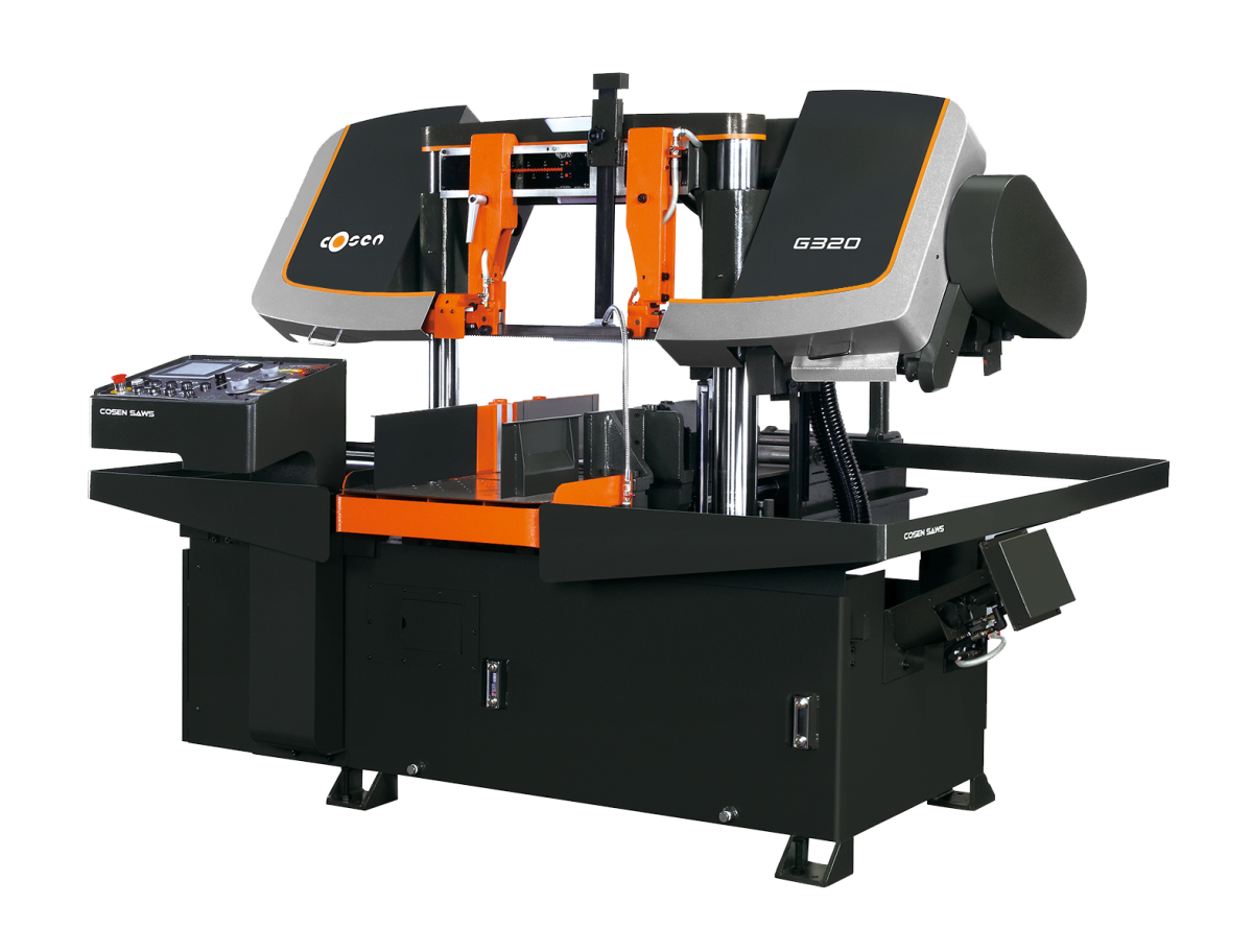 G320 Fully Automatic Horizontal Dual Column Band Saw - Cosen Saws