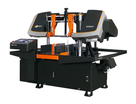 G320 Fully Automatic Horizontal Dual Column Band Saw - Cosen Saws