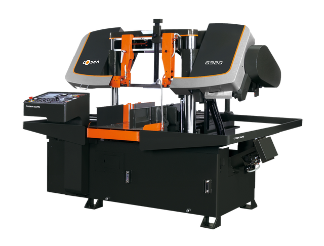 G320 Fully Automatic Horizontal Dual Column Band Saw - Cosen Saws