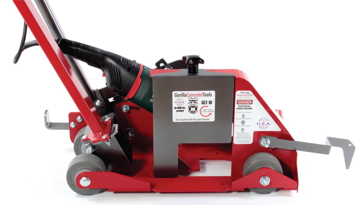 GCT-10 Tank - 10" Dustless Electric Joint Saw Gorilla Concrete Tools