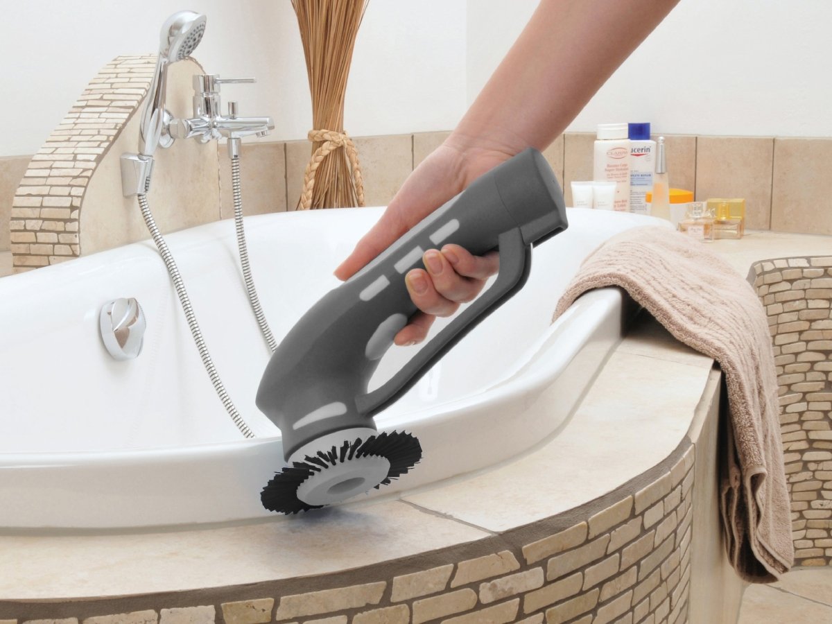2 In 1 Automatic Liquid Adding Cleaning Brush,multifunctional Liquid Cleaning  Brush With Soap Dispenser For Home Cleaning