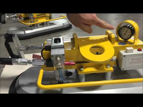 Vacuum Lifter Operating air and hand pump for stone, Glass, Steel