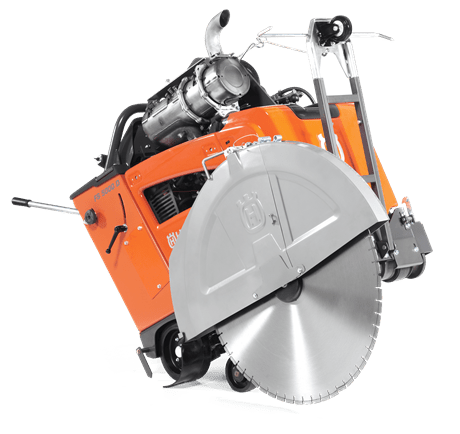 Husqvarna Walk Behind Floor Saw 5000 D - 3 Speed - Husqvarna