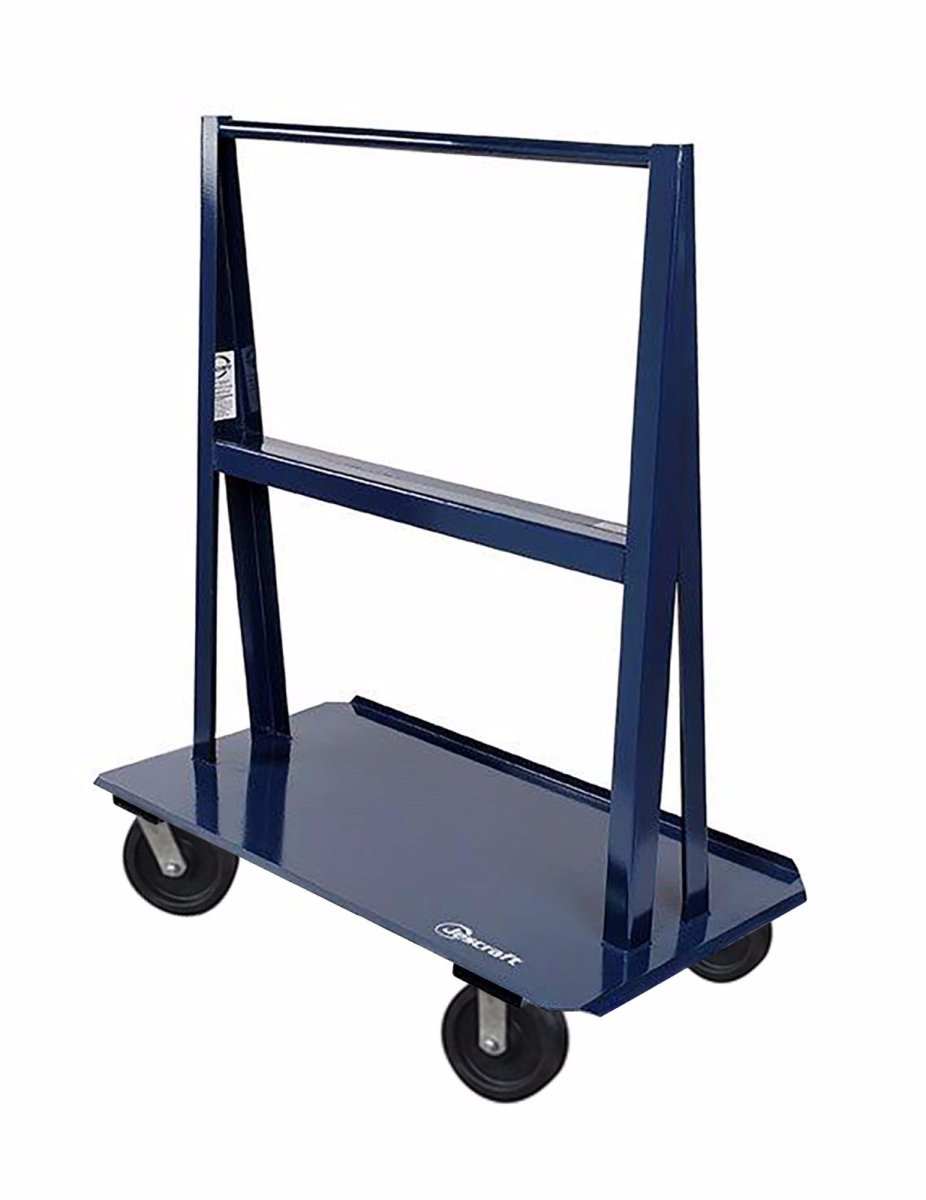 Jescraft Heavy Duty A-Frame Cart with Casters - 48 Inches - Jescraft