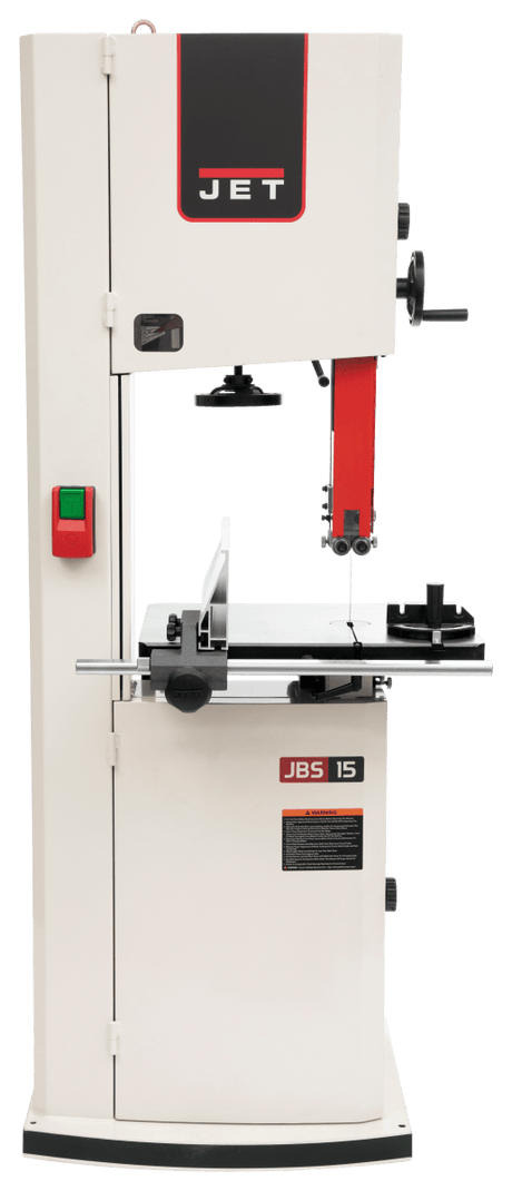 JET 15in 1.75HP Bandsaw w/Cast Iron Fence System - Jet