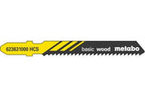 Jigsaw Blades "Basic Wood" - 5 per Pack - Metabo