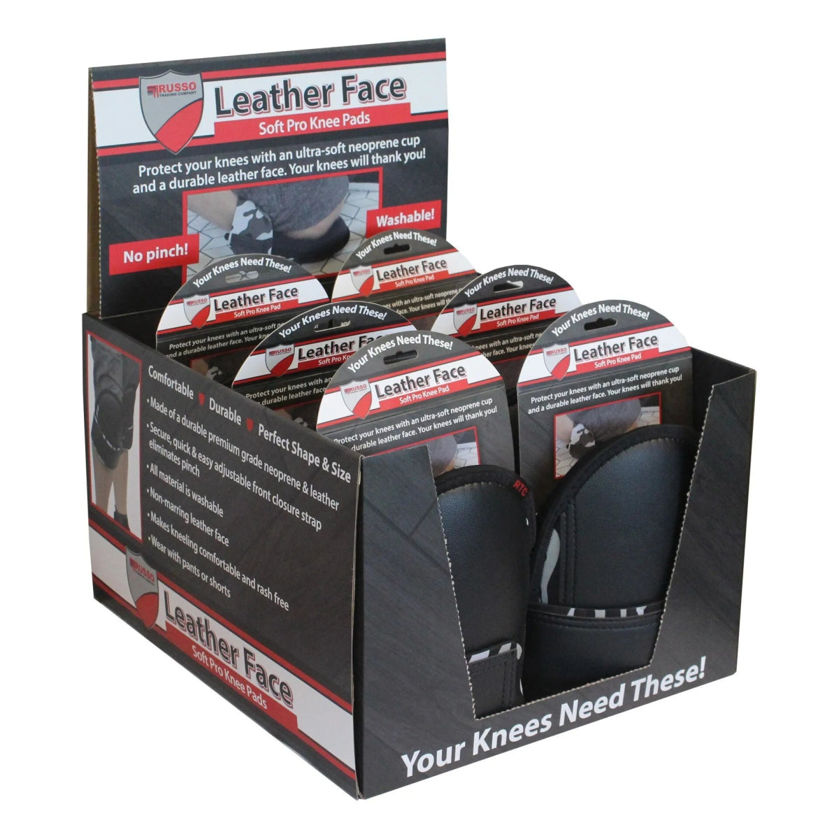 Leather Face Knee Pads - RTC Products