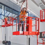 Leonardo HD Lift | Driveable | 1 Man | 10-Ft. Platform Height | 100 Ah - Bravi-Platforms