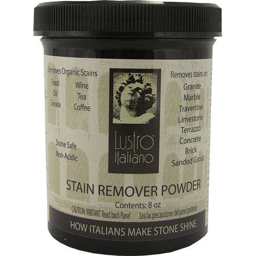 Lustro Italiano Stain Remover Poultice Powder 8 oz - Case of 12 - Tenax