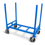 Manatee Jr. - Heavy Duty 4 FT Material Handling Cart - Gulf Wave