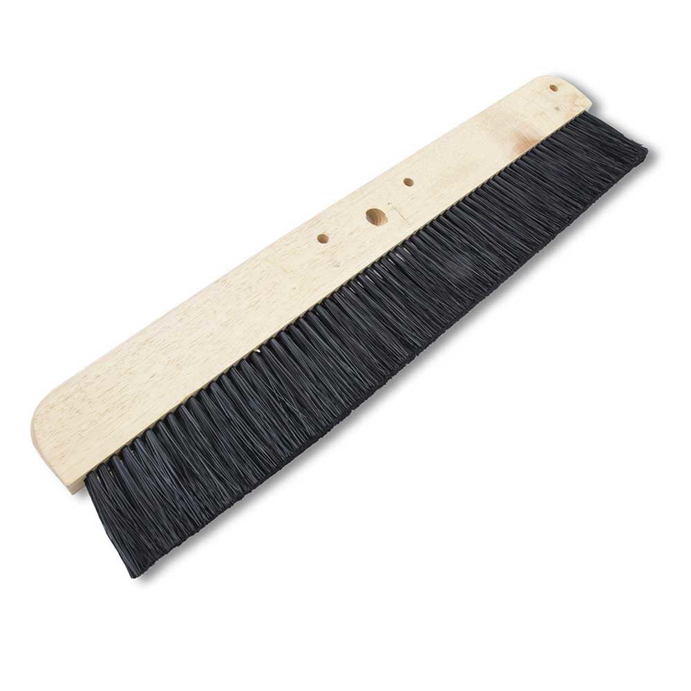 Marshalltown Wood Backed Concrete Broom | 36-In. Poly Bristles - MarshallTown