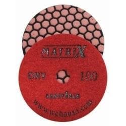 Matrix Dry Honeycomb Matte Finish Diamond Polishing Pads - Weha