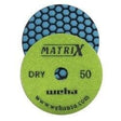 Matrix Dry Honeycomb Matte Finish Diamond Polishing Pads - Weha