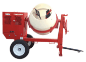 MC94PH8 Multiquip Polyethylene-Drum Concrete Mixer - Multiquip