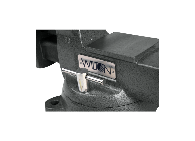 Mechanics Vise 8" Jaw with Swivel Base - Wilton