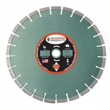 Mega Premium Green Cured Concrete Diamond Blades - MP+ - Diamond Products