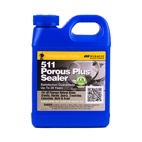 Miracle 511 Porous Plus Sealer PLUSQT6 Miracle Sealants 1 Quart