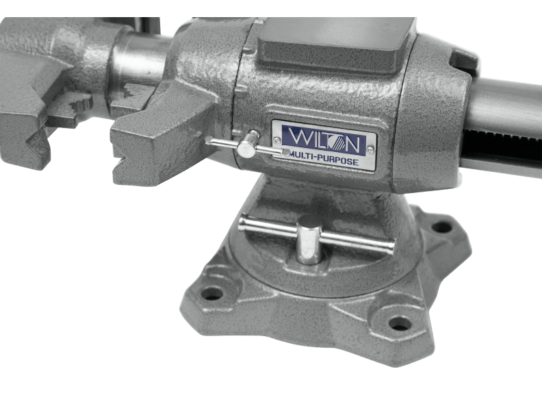 Multi-Purpose Bench Vise, 4-1/2" Jaw Width", 360° Rotating Head & Base - Wilton