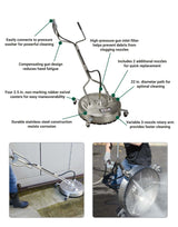 NorthStar Pressure Washer Surface Cleaner | 22-in. Dia. | 4000 PSI | 8.0 GPM NorthStar