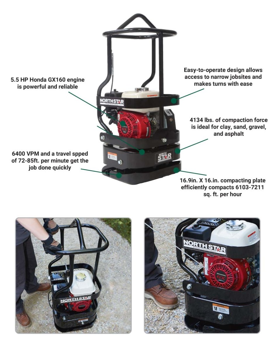 NorthStar Tamping Rammer | Honda GX160 - NorthStar