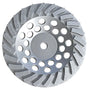 Ox Ultimate Spiral Cup Wheel 7" 24 Segments - 5/8"-11 Threaded Arbor - Ox Tools