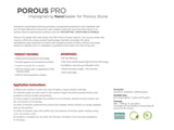 Porous Pro Impregnating Sealer - Sale - Stone Pro