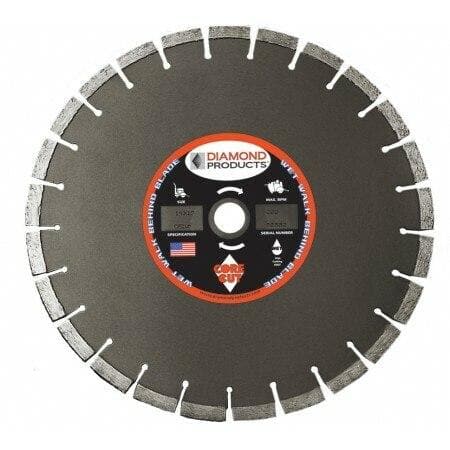 Premium Black Asphalt/Green/Overlay Blades - 'X' Slant Segment - Diamond Products