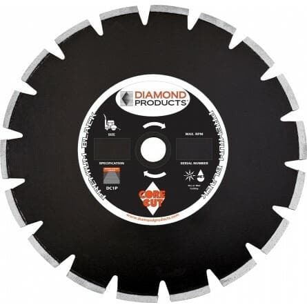 Premium Black Segmented Dry Walk Behind Blades - Diamond Products