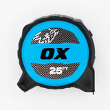 Pro 25-Foot Tuff Blade Tape Measure - Magnetic - Ox Tools