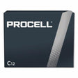 Procell Battery, Non-Rechargeable Alkaline, 1.5 V, C (12 Count) - Duracell