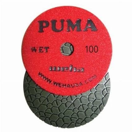 Puma Diamond Polishing Pads Wet Geo Pattern Granite Quartz - Economy 40431 Weha 100