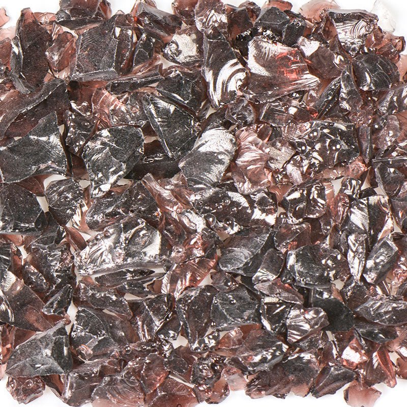 Purple Terrazzo Glass TPURPLE1-50 American Specialty Glass 50 Lb. #1 (1/8" - 1/4")