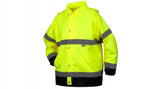 Pyramex Hi-Vis Rainwear Jacket - Pyramex