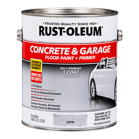 Rust-Oleum Concrete and Garage Floor Paint - Rust-Oleum