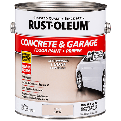 Rust-Oleum Concrete and Garage Floor Paint - Rust-Oleum