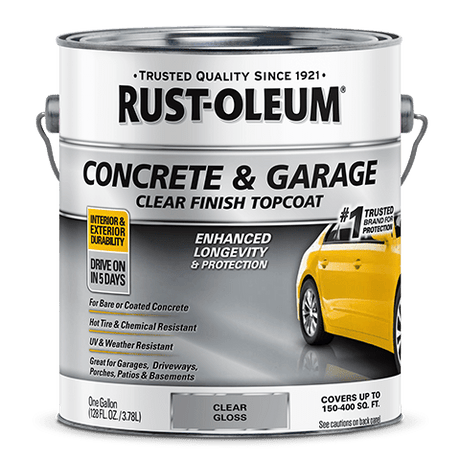 Rust-Oleum Concrete And Garage Floor Paint Floor Topcoat - Gallon (2 Count) - Rust-Oleum