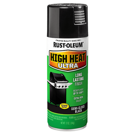 Rust-Oleum High Heat Ultra - 12oz Spray (6 Count) - Rust-Oleum