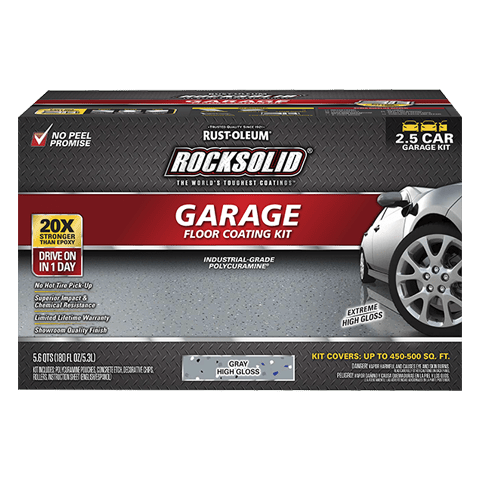 Rust-Oleum Rocksolid Polycuramine® Garage Floor Coating Kit - Rust-Oleum