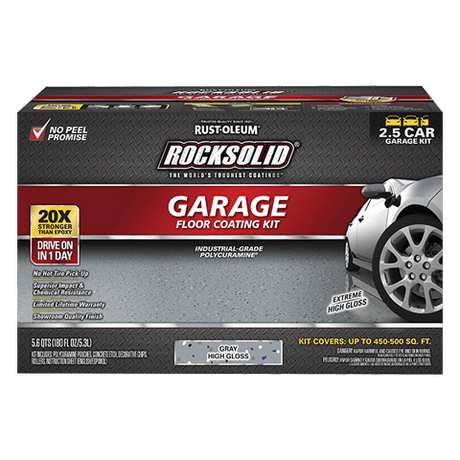 Rust-Oleum Rocksolid Polycuramine® Garage Floor Coating Kit - Rust-Oleum