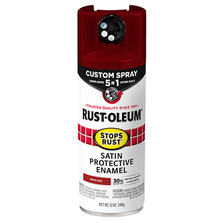 Rust-Oleum® Stops Rust® Protective Enamel with Custom Spray 5-in-1 - 6 Count - Rust-Oleum