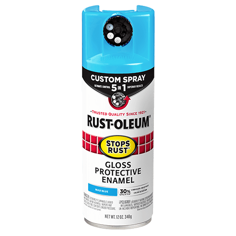 Rust-Oleum® Stops Rust® Protective Enamel with Custom Spray 5-in-1 - 6 Count - Rust-Oleum